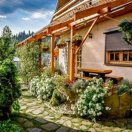 Ciukrowa Chatka Sauna & Jacuzzi Poronin Exteriér fotografie