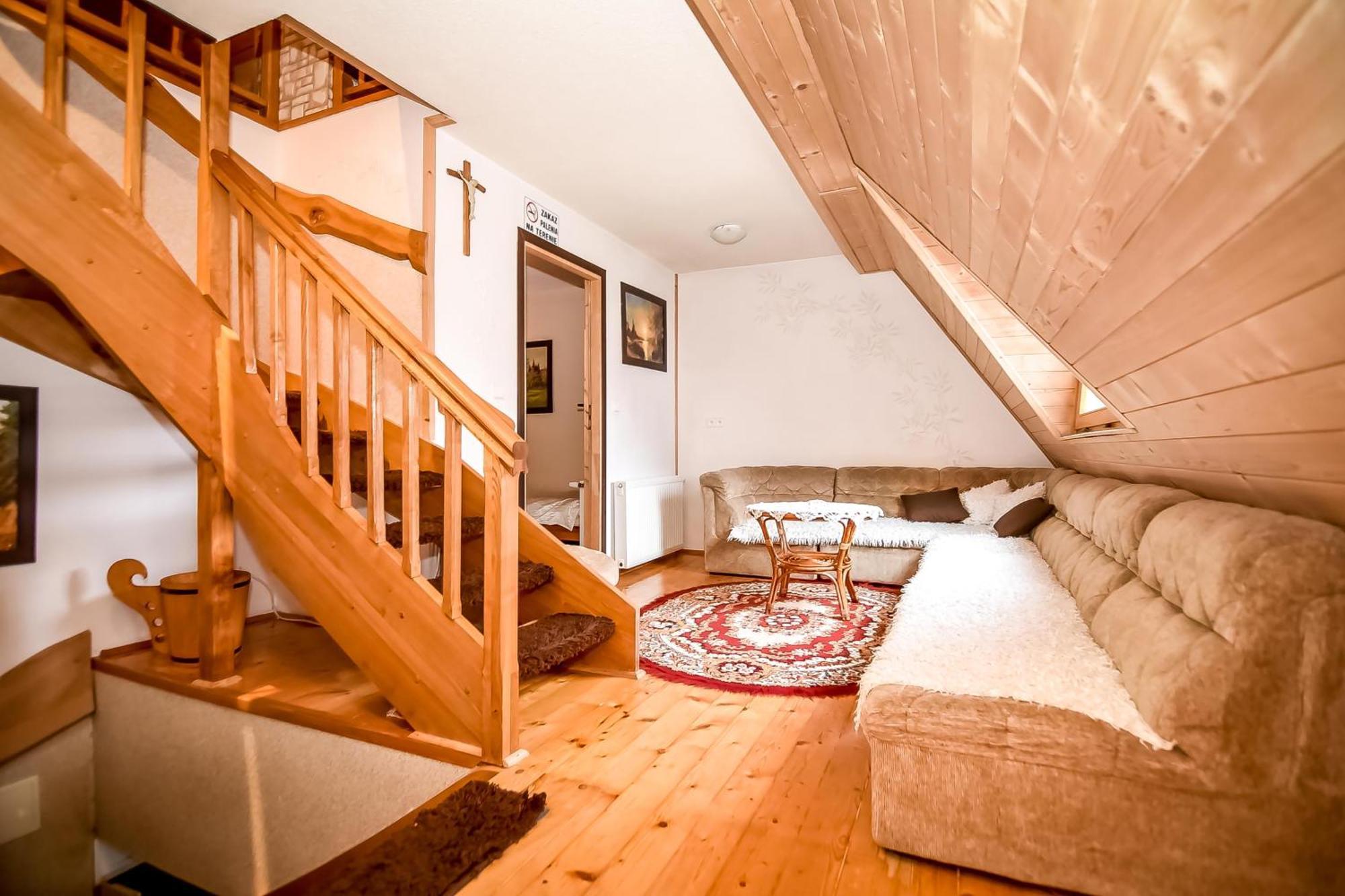 Ciukrowa Chatka Sauna & Jacuzzi Poronin Exteriér fotografie