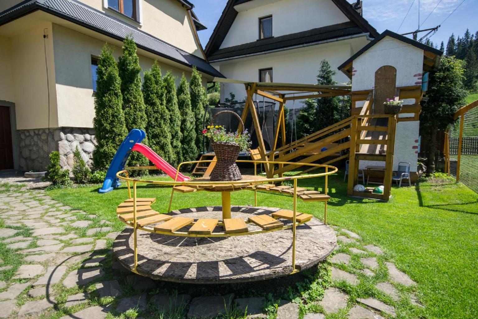 Ciukrowa Chatka Sauna & Jacuzzi Poronin Exteriér fotografie