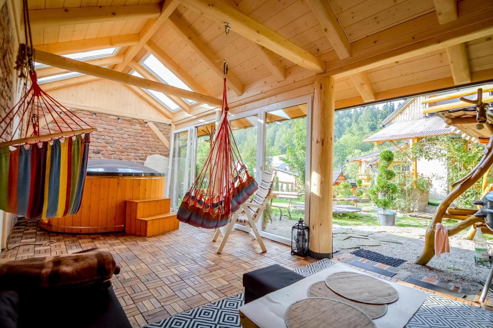 Ciukrowa Chatka Sauna & Jacuzzi Poronin Exteriér fotografie