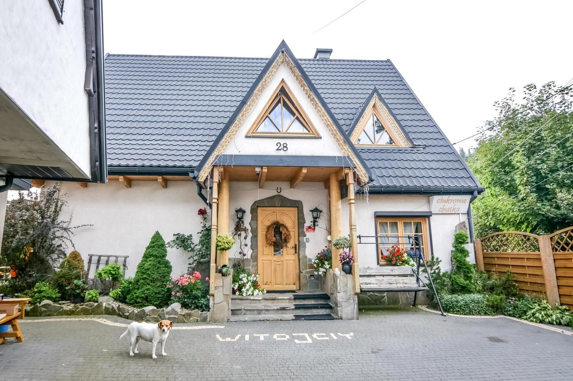Ciukrowa Chatka Sauna & Jacuzzi Poronin Exteriér fotografie