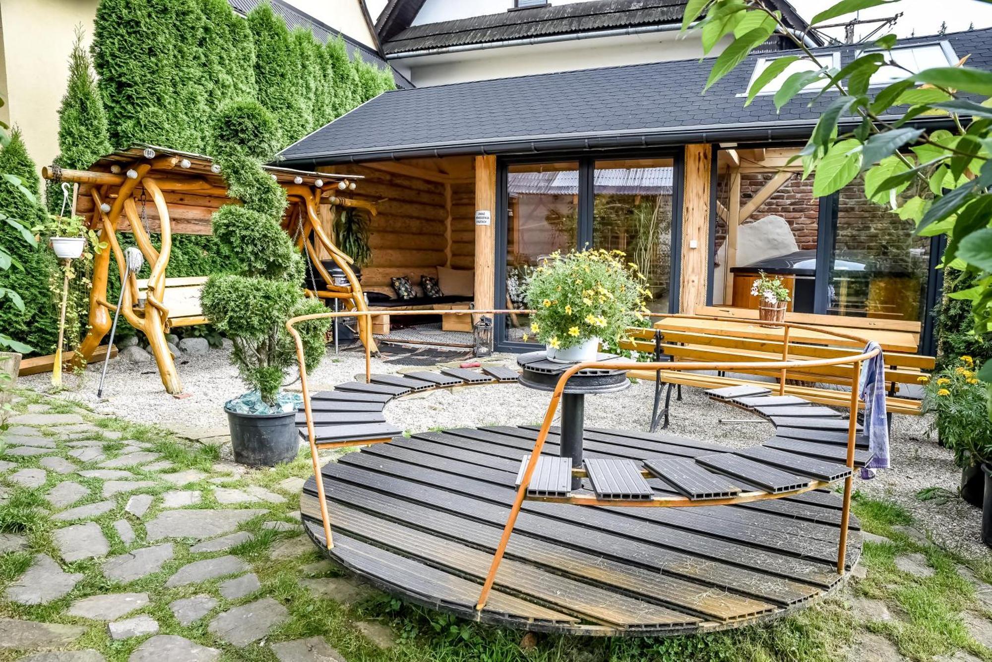 Ciukrowa Chatka Sauna & Jacuzzi Poronin Exteriér fotografie